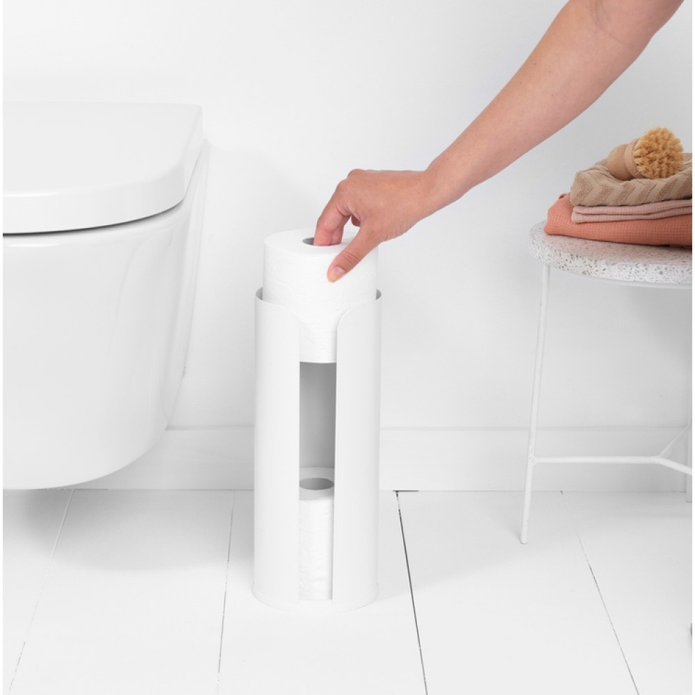Wc-paperiteline, Brabantia, valkoinen ryhmässä Säilytys @ SmartaSaker.se (41226)