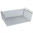 Riippuva lisähylly metallia, 49x28x18 cm