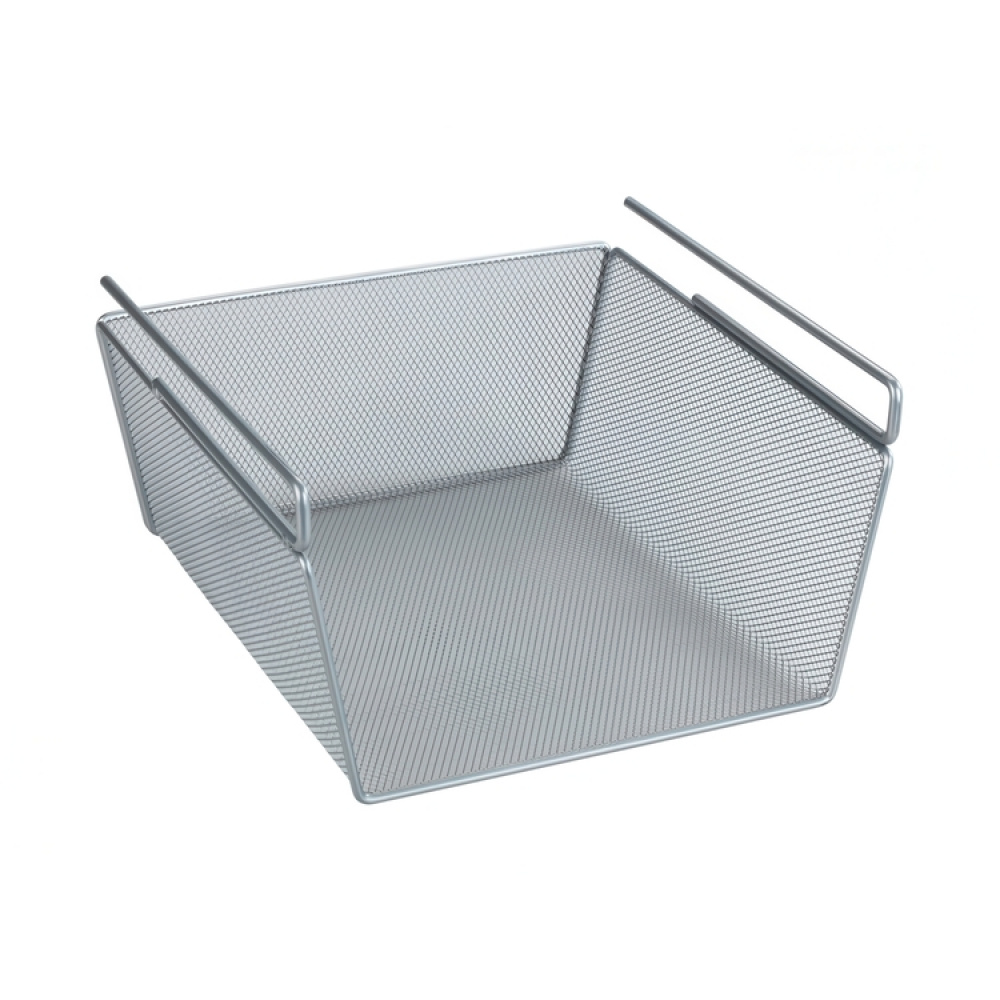 Riippuva lisähylly metallia, 27,5 x 28 x 15 cm ryhmässä Säilytys / Keittiön säilytys / Järjestä keittiökaapit / Alalaatikko säilytys @ SmartaSaker.se (41312)