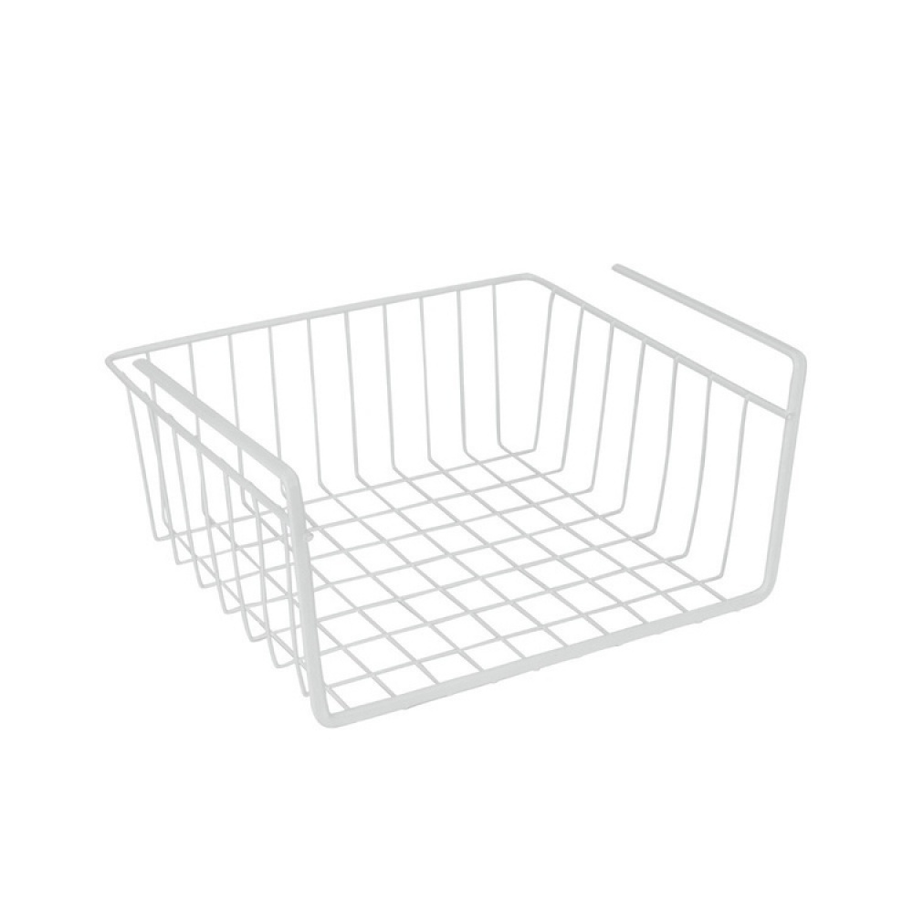 Riippuva säilytyskori, 30 cm, Metaltex, valkoinen ryhmässä Säilytys / Keittiön säilytys / Järjestä keittiökaapit / Alahylly-säilytys @ SmartaSaker.se (41316)