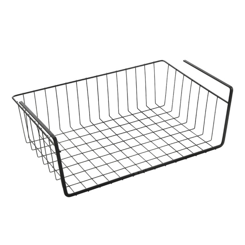 Riippuva säilytyskori, 40 cm, Metaltex, musta ryhmässä Säilytys / Keittiön säilytys / Järjestä keittiökaapit / Alahylly-säilytys @ SmartaSaker.se (41320)