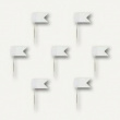 Karttanastat lippumallia, 20 kpl, FLAG PINS