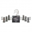 Housuhenkari metallia 3-pack, 30 cm