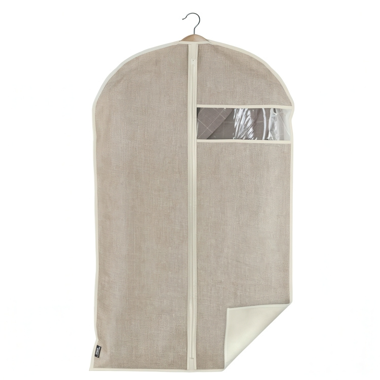 Vaatepussi, 100 cm, hiekka ryhmässä Säilytys / Vaatekaappivarasto / Vaatekaapit @ SmartaSaker.se (41419)