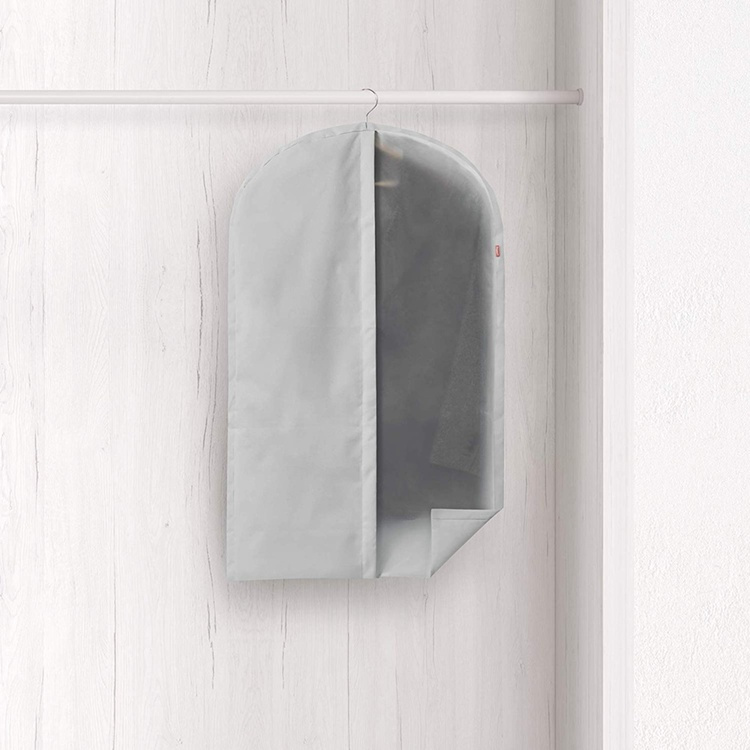 Vaatesuoja, 100 cm, Rayen premium, vaaleanharmaa ryhmässä Säilytys / Vaatekaappivarasto / Vaatekaapit @ SmartaSaker.se (41424)