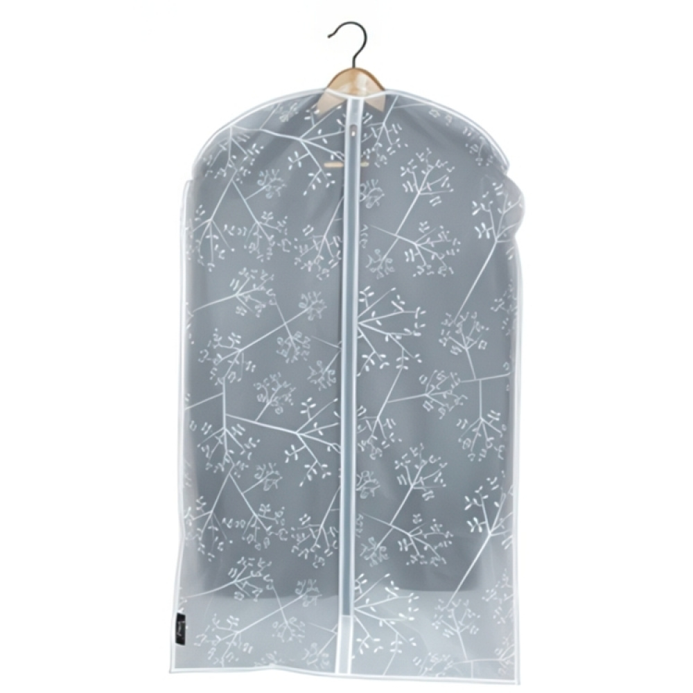 Vaatesuoja, 100 cm, White leaf ryhmässä Säilytys / Vaatekaappivarasto / Vaatekaapit @ SmartaSaker.se (41433)