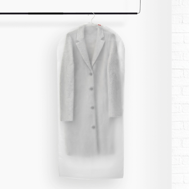 Vaatesuoja, 135 cm, Milky ryhmässä Säilytys / Vaatekaappivarasto / Vaatekaapit @ SmartaSaker.se (41443)