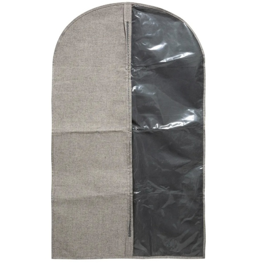 Vaatesuoja, ORGA, lyhyt, 60 x K 100, beige-harmaa ryhmässä Säilytys / Vaatekaappivarasto / Vaatekaapit @ SmartaSaker.se (41450)