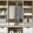 Vaatesuoja, ORGA, lyhyt, 60 x K 100, beige-harmaa