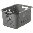 Säilytyskori kierrätysmuovista 13 l, SmartStore, harmaa