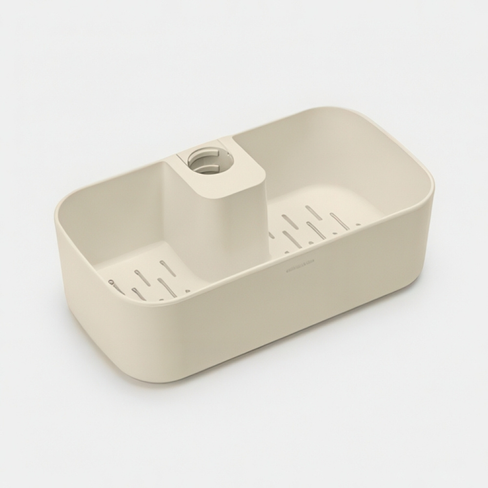 Säilytyskori suihkutankoon, Brabantia, beige ryhmässä Säilytys / Kylpyhuoneen säilytys / Kylpy- ja suihkakoreja @ SmartaSaker.se (41472)