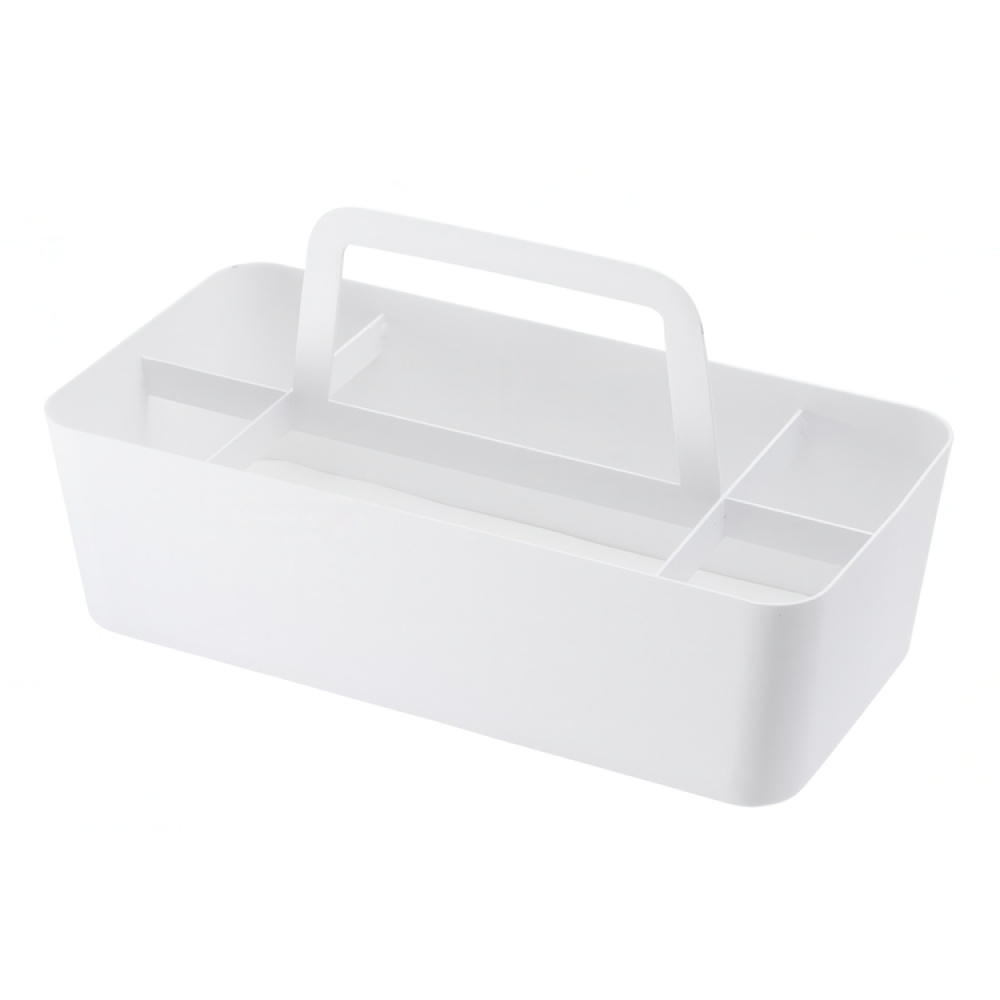 Metallikori, TOWER TOOL BOX, 30 x 15 x K 15 cm, Yamazaki, valkoinen ryhmässä Säilytys / Siivousvarastointi ja jätteiden lajittelu / Siivouskorit @ SmartaSaker.se (41485)