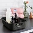 Säilytyskori kierrätysmuovista 6 l, SmartStore, harmaa