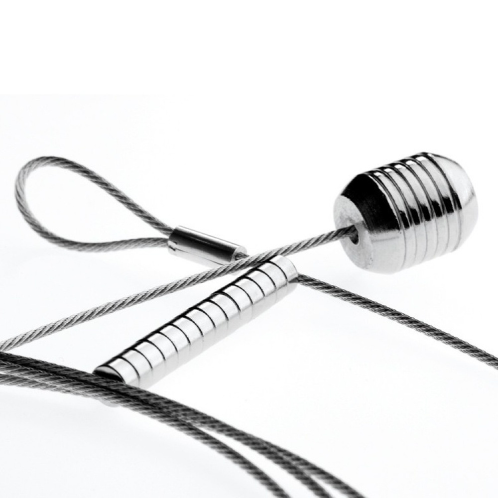 Magneettinen valokuvaripustin painolla ja 15 magneetilla 200 cm ryhmässä Säilytys / Magnetit ja itsekiinnittyvät / Magnettivarastointi @ SmartaSaker.se (41507)