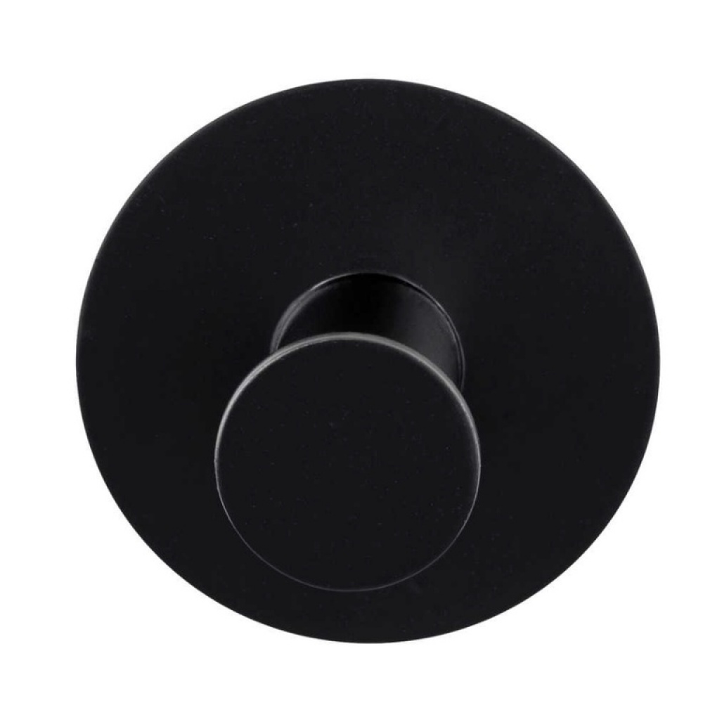 Itseliimautuva metallikoukku, Wenko, musta ryhmässä Säilytys / Magnetit ja itsekiinnittyvät / Itsekiinnittyvät koukut @ SmartaSaker.se (41520)