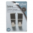 Kaapinoven koukku 2-pack, 5five