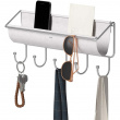 Koukkurivi säilytystilalla, UMBRA HAMMOCK ORGANIZER, 41,5 x K 18 cm Vaaleanharmaa