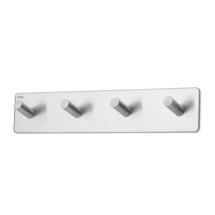 Itseliimautuva koukkulista 4 koukulla, Habo ryhmässä Säilytys / Magnetit ja itsekiinnittyvät / Itsekiinnittyvät koukut @ SmartaSaker.se (41580)