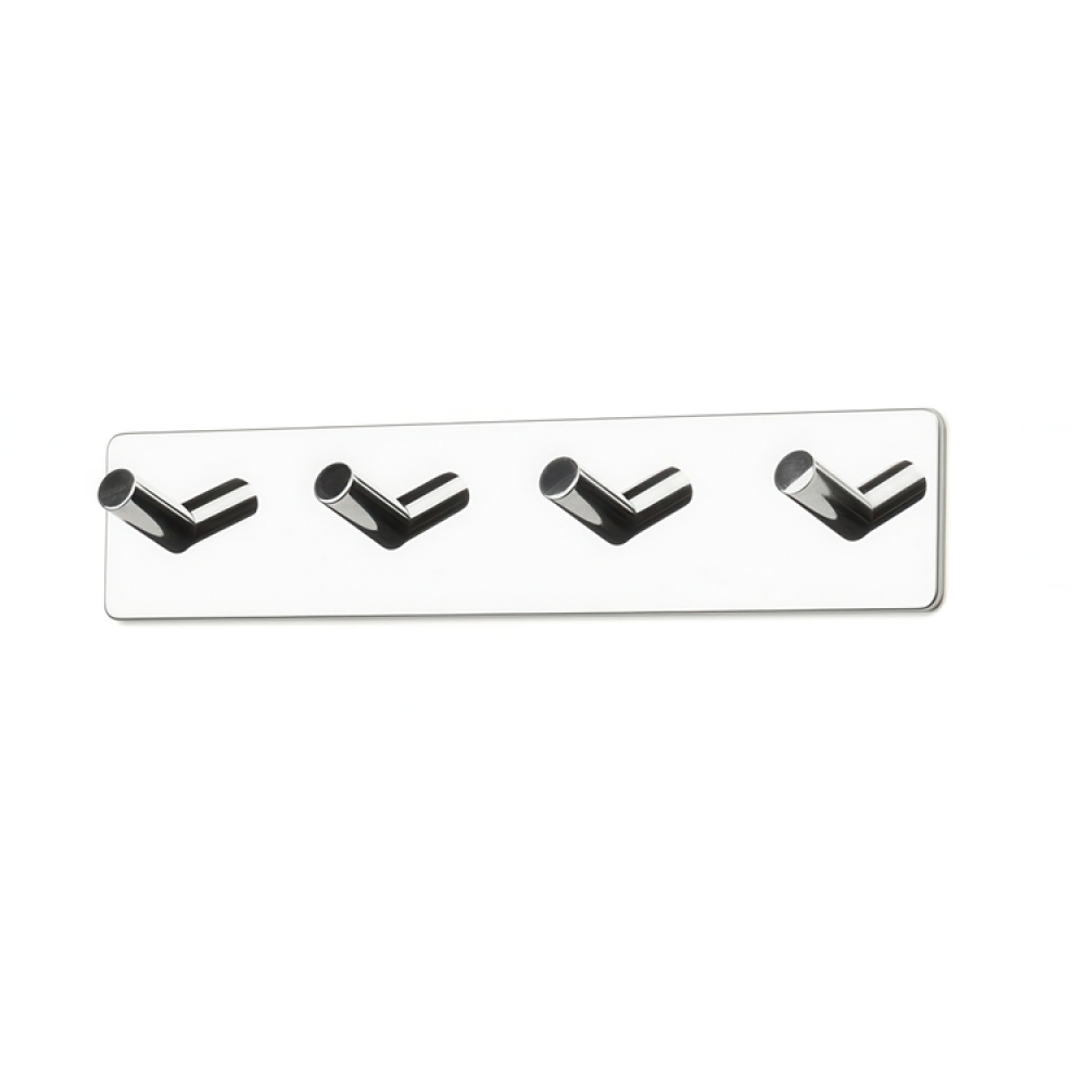 Itseliimautuva koukkulista 4 koukulla, Habo ryhmässä Säilytys / Magnetit ja itsekiinnittyvät / Itsekiinnittyvät koukut @ SmartaSaker.se (41580)