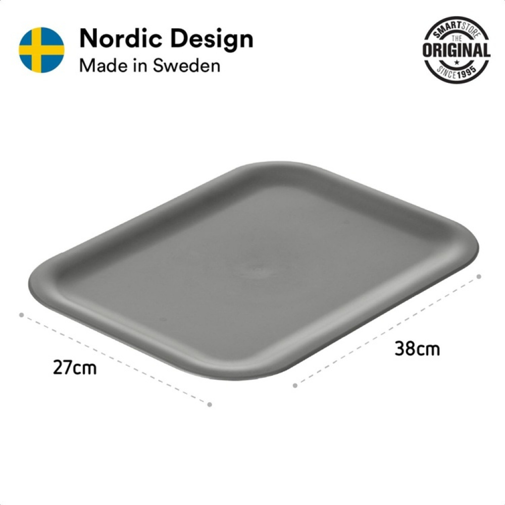 Kansi kierrätysmuovista valmistettuun säilytyskoriin, SmartStore ryhmässä Säilytys / Säilytyskorit / SmartStore säilytyslaatikot @ SmartaSaker.se (41662)