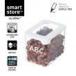 Ilmatiivis säilytysrasia 0,8 l, SmartStore Vision