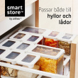Ilmatiivis säilytysrasia 0,8 l, SmartStore Vision