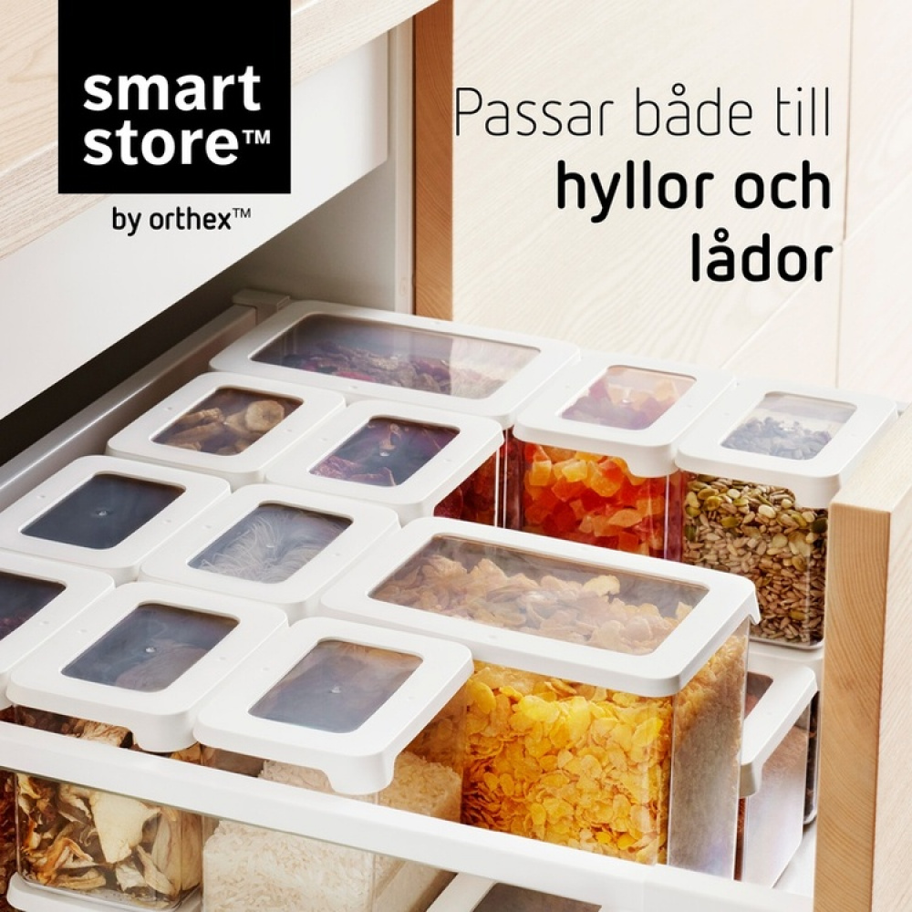 Ilmatiivis säilytysrasia 3,5 l, SmartStore Vision ryhmässä Säilytys / Keittiön säilytys / Säilytysvuokot / SmartStore säilytysastiat @ SmartaSaker.se (41682)