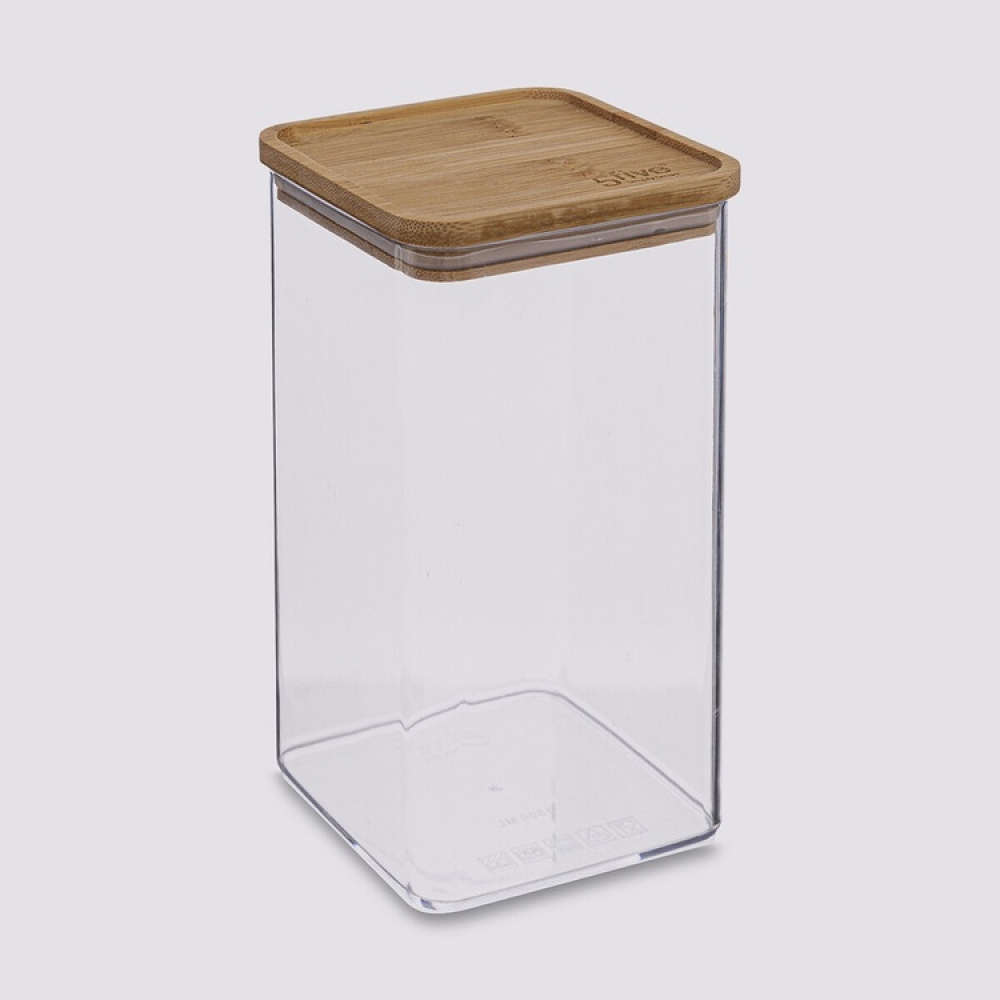 Säilytyspurkki bambukannella 1,5 l, Eske ryhmässä Säilytys / Keittiön säilytys / Säilytysvuokot @ SmartaSaker.se (41688)