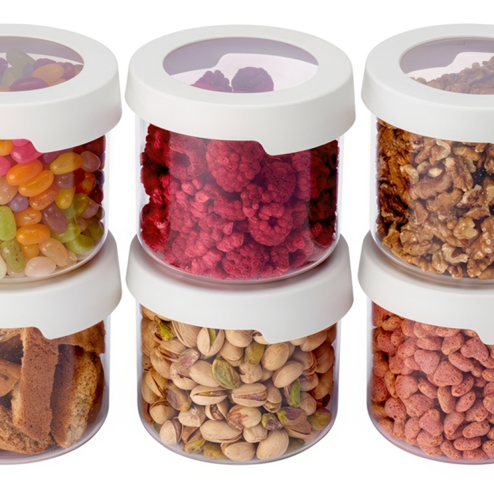 Ilmatiivis pyöreä rasia 0,75 l, SmartStore Vision ryhmässä Säilytys / Keittiön säilytys / Säilytysvuokot / SmartStore säilytysastiat @ SmartaSaker.se (41701)