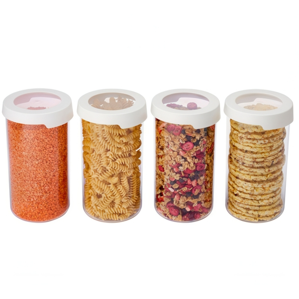 Ilmatiivis pyöreä säilytysrasia 1,45 l, SmartStore Vision ryhmässä Säilytys / Keittiön säilytys / Säilytysvuokot / SmartStore säilytysastiat @ SmartaSaker.se (41702)