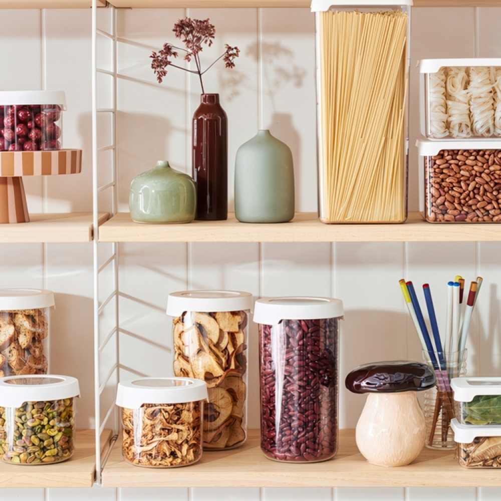 Ilmatiivis pyöreä säilytysrasia 1,45 l, SmartStore Vision ryhmässä Säilytys / Keittiön säilytys / Säilytysvuokot / SmartStore säilytysastiat @ SmartaSaker.se (41702)