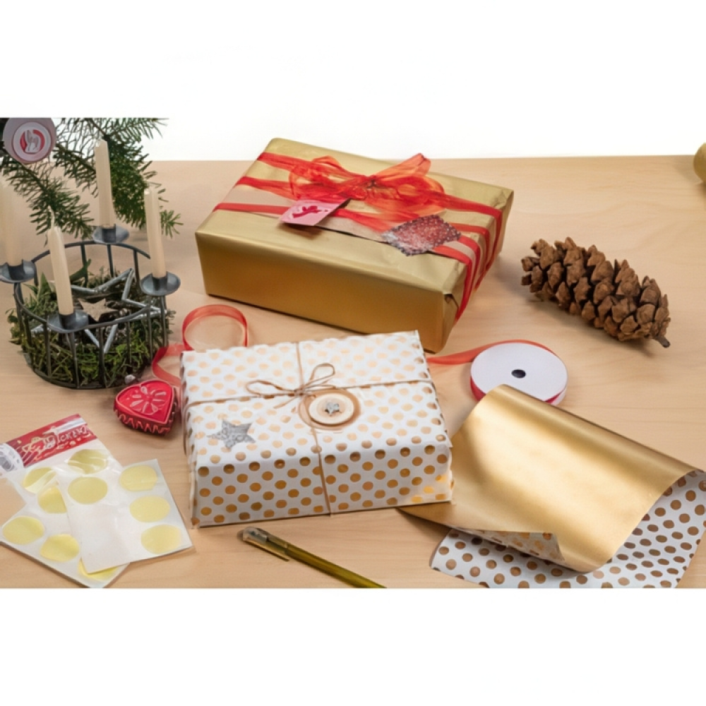 Ylelliset riippuetiketit jouluaiheilla, 4 kpl, 3D CHRISTMAS GIFT TAGS, Ø 5 cm ryhmässä Säilytys / Magnetit ja itsekiinnittyvät / Kyltit ja tarrat @ SmartaSaker.se (41714)