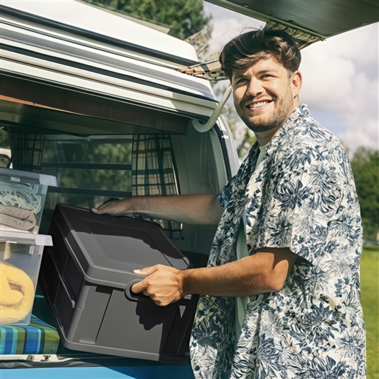 Kokoontaitettava säilytyslaatikko 32 l ryhmässä Säilytys / Varastointi- ja autotallivarasto / Korjeja ja ämpäreitä @ SmartaSaker.se (41813)