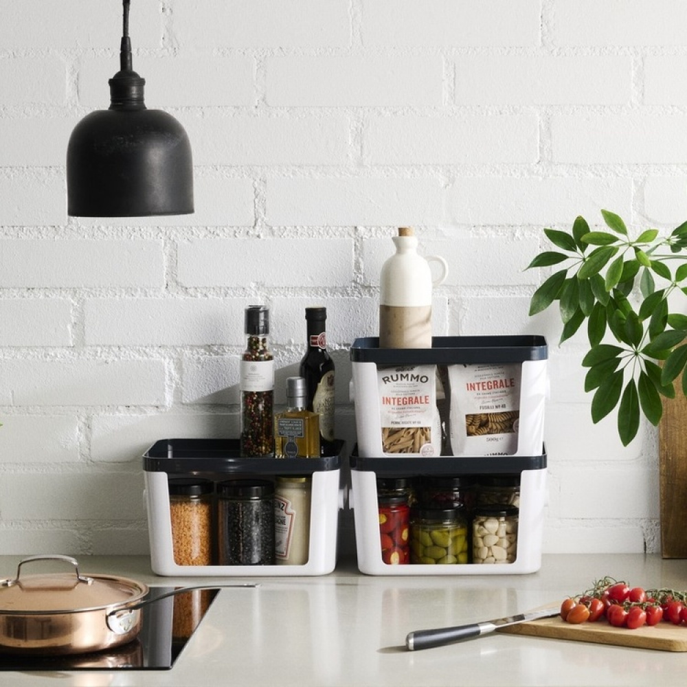 Säilytyslaatikko avoimella etuosalla 7,2 l, SmartStore ryhmässä Säilytys / Säilytyskorit / SmartStore säilytyslaatikot @ SmartaSaker.se (41833)