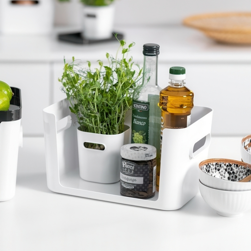Säilytyslaatikko avoimella etuosalla 7,2 l, SmartStore ryhmässä Säilytys / Säilytyskorit / SmartStore säilytyslaatikot @ SmartaSaker.se (41833)