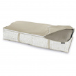 Pehmeä säilytyslaatikko 77 l, beige