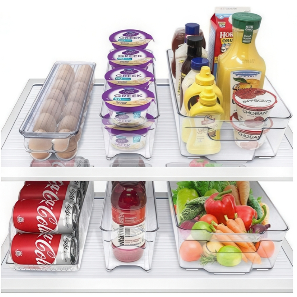 Avoin säilytyslaatikko jääkaappiin, 37x22 cm ryhmässä Säilytys / Keittiön säilytys / Jääkaappisäilytys @ SmartaSaker.se (41861)
