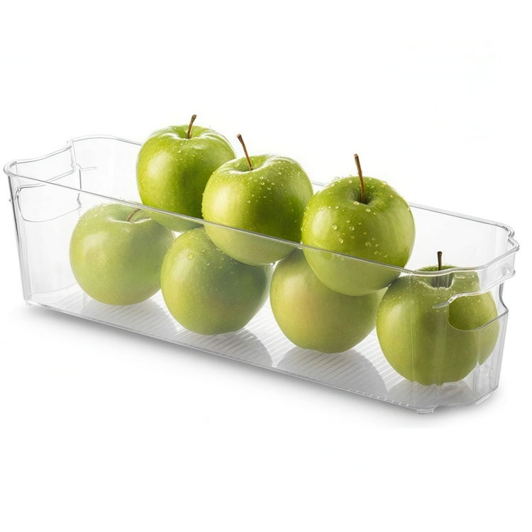 Jääkaapin säilytyslaatikko, 37 x 11 cm ryhmässä Säilytys / Keittiön säilytys / Jääkaappisäilytys @ SmartaSaker.se (41874)