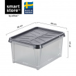 Vesitiivis säilytyslaatikko kannella 55 l, SmartStore Dry