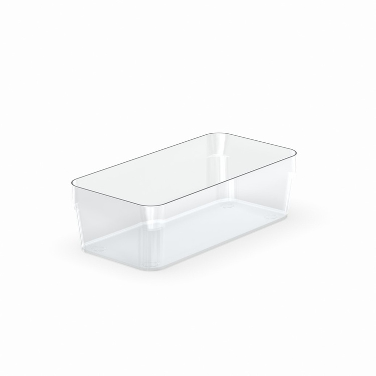Pitkänomainen laatikkojärjestäjä pientavaroille, 20x10x6 cm, SmartStore ryhmässä Säilytys / Säilytyskorit / Pienvarastointi @ SmartaSaker.se (41911)