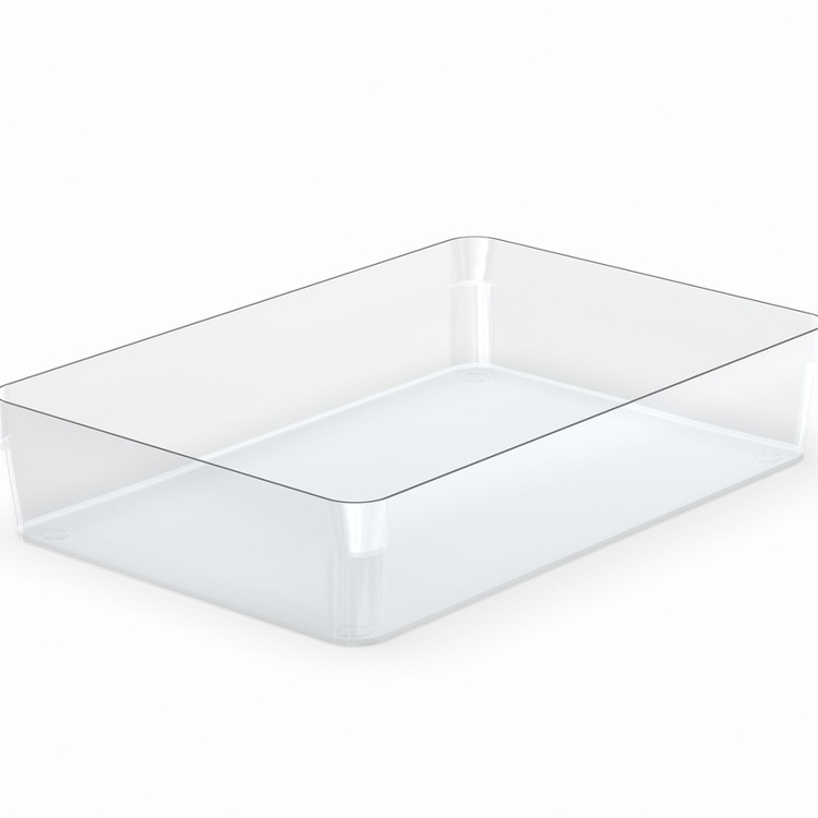 Laatikon sisäjärjestäjä pientavaroille, 30x20x6 cm, SmartStore ryhmässä Säilytys / Säilytyskorit / Pienvarastointi @ SmartaSaker.se (41914)