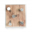 Naulan muotoiset magneetit, 5 kpl, NAIL, Ø 1,5 x K 2,8 cm, hopea