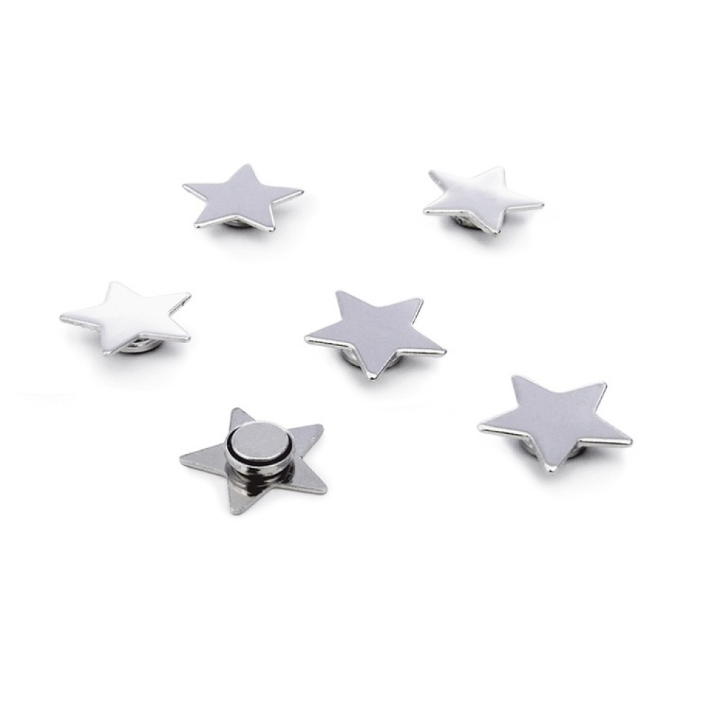 Magneettihahmot 6 kpl, tähti ryhmässä Säilytys / Magnetit ja itsekiinnittyvät @ SmartaSaker.se (42001)