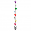 Magneettinen valokuvaripustin painolla ja 8 värikkäällä magneetilla 150 cm