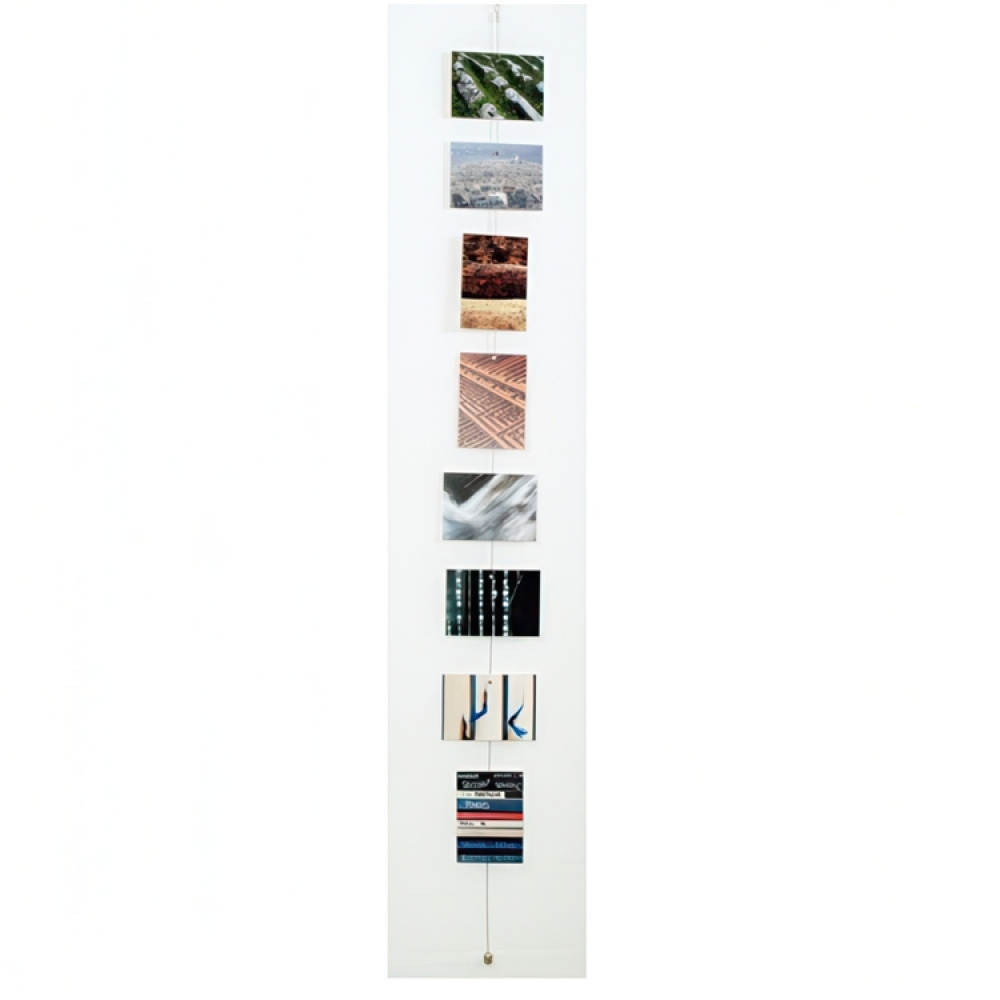 Magneettinen valokuvaripustin painolla ja 8 magneetilla 150 cm, hopea ryhmässä Säilytys / Magnetit ja itsekiinnittyvät / Magnettivarastointi @ SmartaSaker.se (42048)