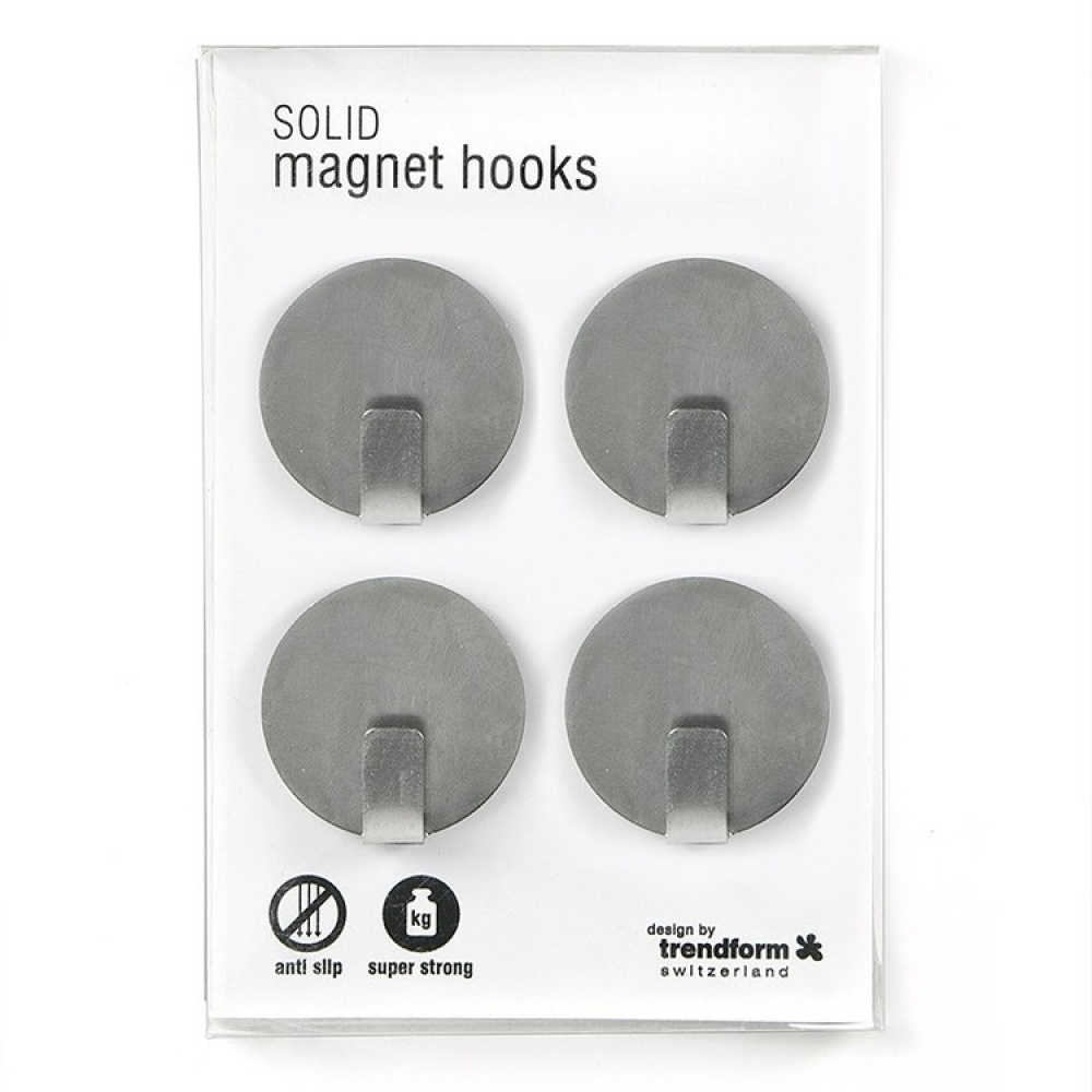 Vahva magneettikoukku 4 kpl ryhmässä Säilytys / Magnetit ja itsekiinnittyvät / Magnettikoukkuja @ SmartaSaker.se (42070)
