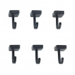 Riippuva magneettikoukku 6 kpl