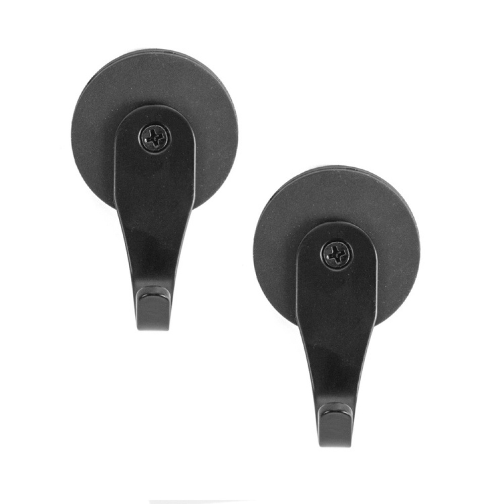 Erityisen vahva magneettikoukku 2-pack, musta ryhmässä Säilytys / Magnetit ja itsekiinnittyvät / Magnettikoukkuja @ SmartaSaker.se (42072)