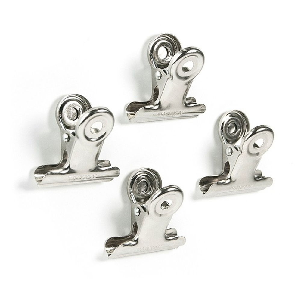 Magneettipidike 4 kpl, hopea ryhmässä Säilytys / Magnetit ja itsekiinnittyvät / Magnettivarastointi @ SmartaSaker.se (42080)