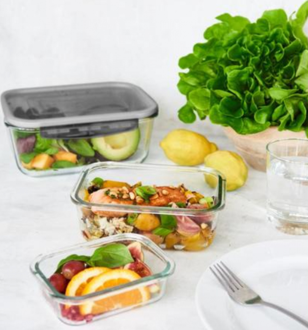 Lasinen ruokarasia 1,6 l, SmartStore ryhmässä Säilytys / Keittiön säilytys / Ruoan säilytysastiat / Lasiateriat @ SmartaSaker.se (42107)
